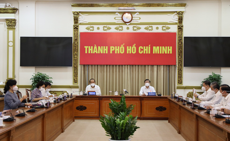 TP Hồ Chí Minh: Tiếp tục áp dụng giãn cách xã hội theo Chỉ thị 16 - Ảnh 1