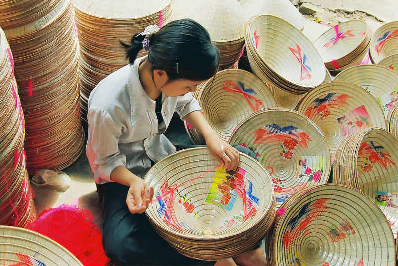 Nón làng Chuông, Hà Nội: Nét đẹp văn hóa Việt - Ảnh 7