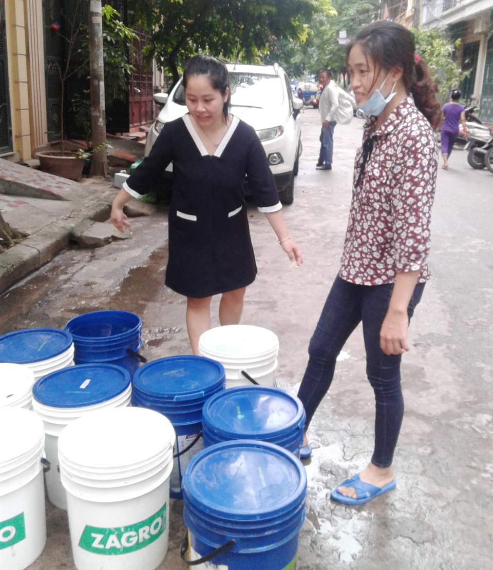 Khu đô thị Đại Kim, quận Hoàng Mai: Sống khổ vì thiếu nước sạch - Ảnh 1