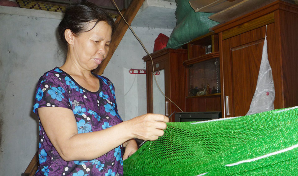 Mai một nghề đan võng Thao Nội - Ảnh 1