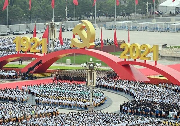 Điện chúc mừng nhân dịp 100 năm thành lập Đảng Cộng sản Trung Quốc - Ảnh 1