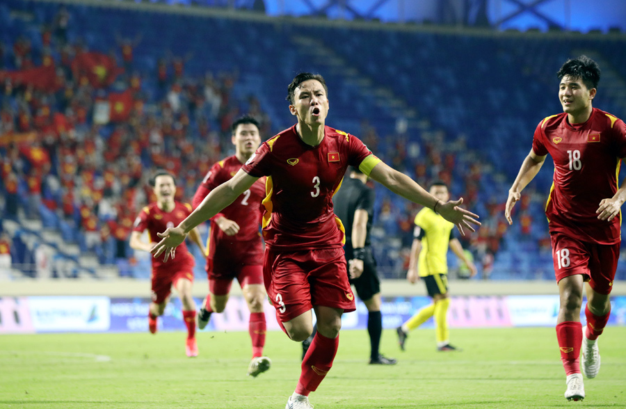 Tinh thần thi đấu và thể lực bền bỉ của đội tuyển Việt Nam, sẵn sàng tranh ngôi đầu bảng ở trận cuối - Ảnh 2