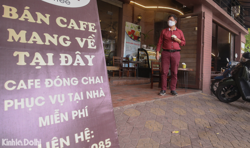 [Ảnh] Hà Nội: Các nhà hàng phục vụ tại chỗ rục rịch đóng cửa trước giờ "giới nghiêm" - Ảnh 11