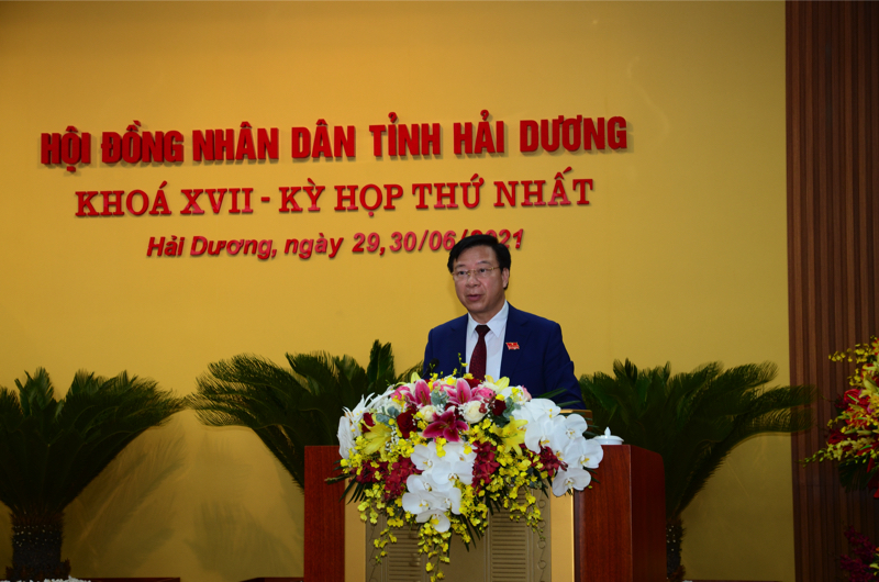 Ông Phạm Xuân Thăng tái đắc cử Chủ tịch HĐND tỉnh Hải Dương - Ảnh 1