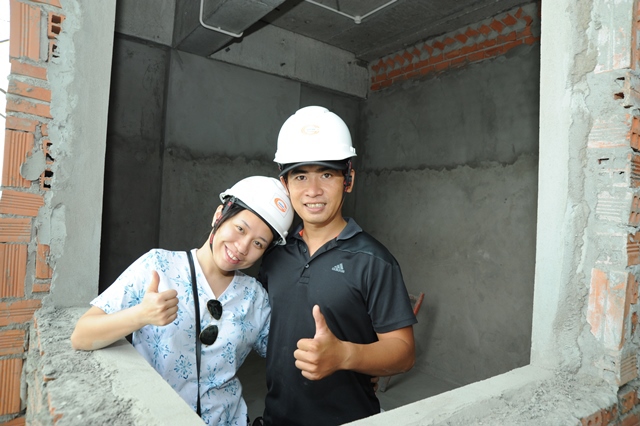 Khách hàng tham gia giám sát, kiểm tra chất lượng công trình Him Lam Phú An - Ảnh 7