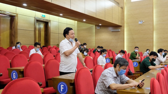 Ứng viên đại biểu Quốc hội khoá XV TP Hà Nội tiếp xúc cử tri huyện Sóc Sơn - Ảnh 6