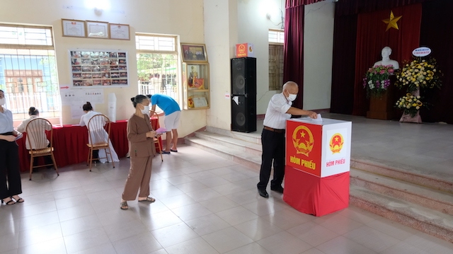 Huyện Sóc Sơn bầu thêm 3 đại biểu HĐND cấp xã nhiệm kỳ 2021 - 2026 - Ảnh 1