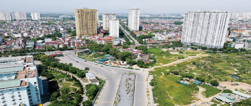 Dự án đường nối Nguyễn Xiển - Xa La: Chậm vì vướng giải phóng mặt bằng - Ảnh 1