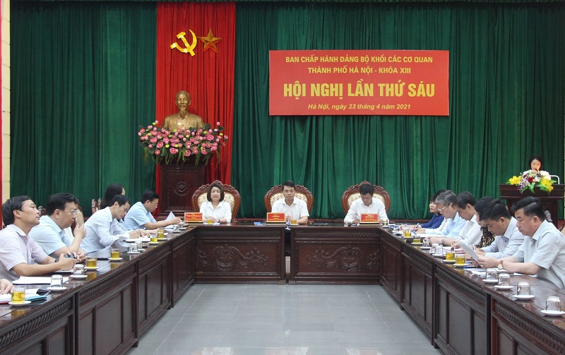 Đảng ủy Khối các cơ quan TP Hà Nội: Thực hiện tốt "5 rõ" trong triển khai nhiệm vụ - Ảnh 1