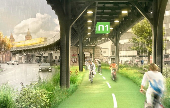 Berlin sẽ xây dựng "đại lộ xanh" dành riêng cho người đi xe đạp - Ảnh 1