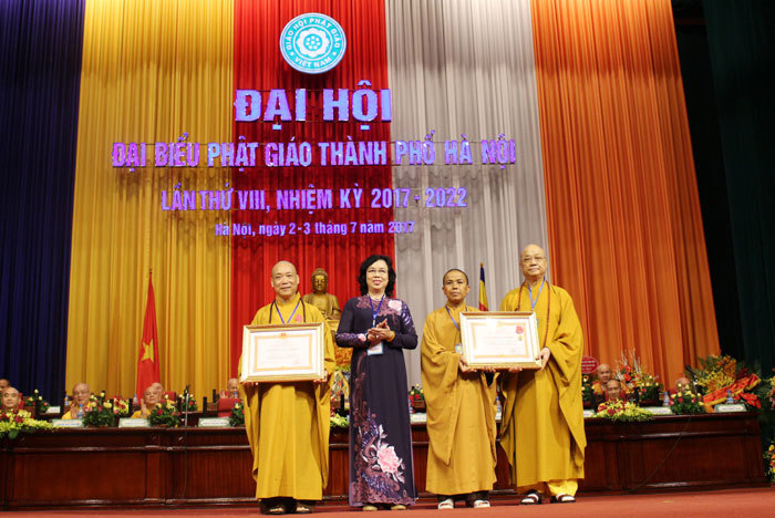 Đại hội đại biểu Phật giáo TP Hà Nội thành công tốt đẹp - Ảnh 2