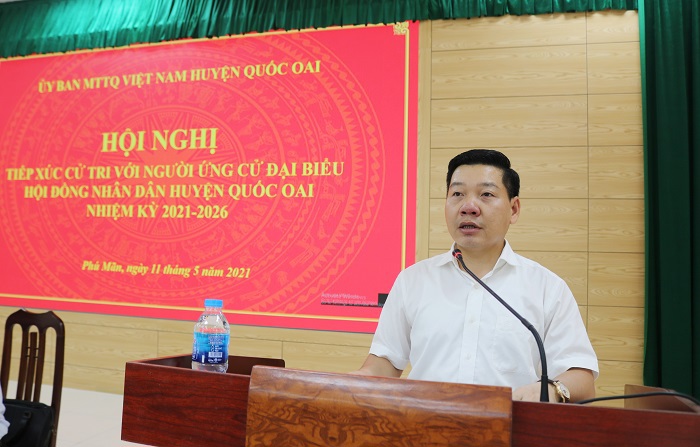 Quốc Oai: Cử tri kỳ vọng lớn vào những người ứng cử đại biểu HĐND huyện - Ảnh 2