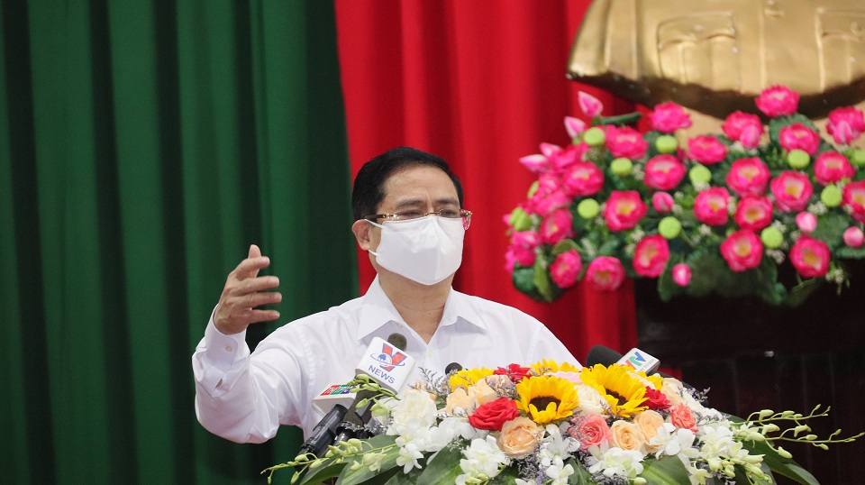 Thủ tướng Chính phủ Phạm Minh Chính gặp gỡ và tiếp xúc cử tri TP Cần Thơ - Ảnh 1