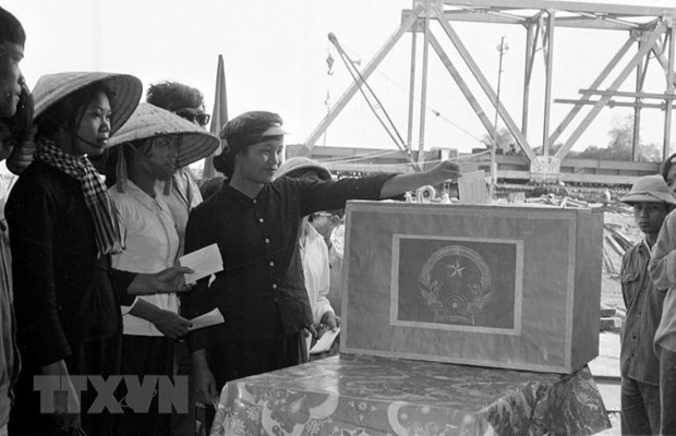 45 năm Ngày Tổng tuyển cử bầu Quốc hội của nước Việt Nam thống nhất - Ảnh 1