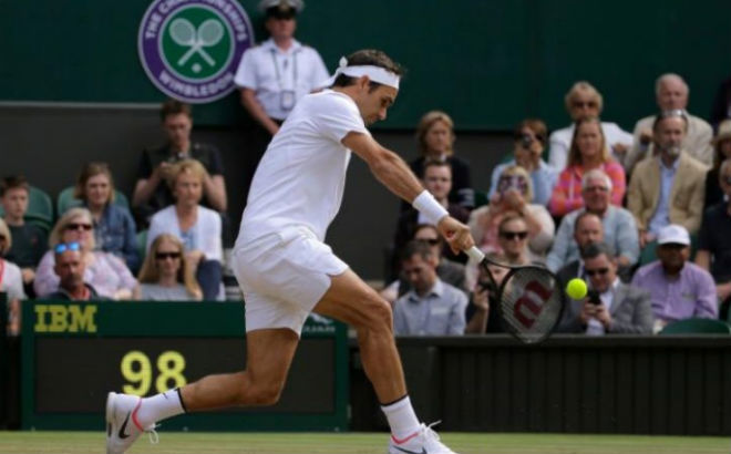 BK Wimbledon: Federer bản lĩnh giành chiến thắng ở thời khắc quyết định - Ảnh 1