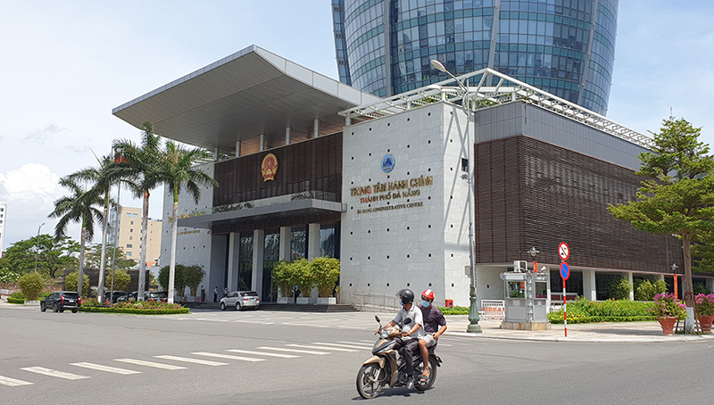 Một cán bộ cấp sở là F1, Đà Nẵng phải giãn cách tại Trung tâm Hành chính thành phố - Ảnh 1