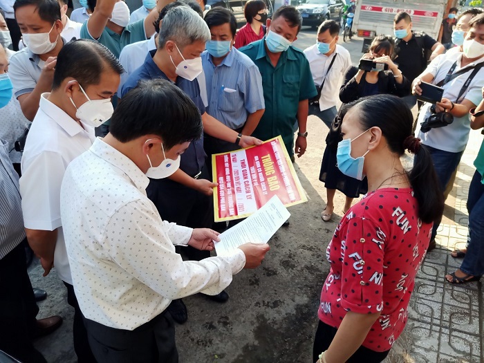 Đồng Nai: Bộ Y tế kiểm tra công tác phòng chống dịch Covid-19 tại khu nhà trọ phường Long Bình, TP Biên Hòa - Ảnh 1