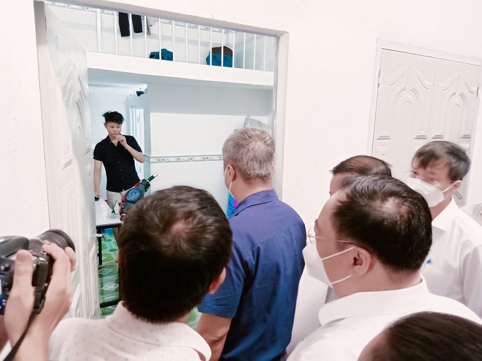 Đồng Nai: Bộ Y tế kiểm tra công tác phòng chống dịch Covid-19 tại khu nhà trọ phường Long Bình, TP Biên Hòa - Ảnh 2