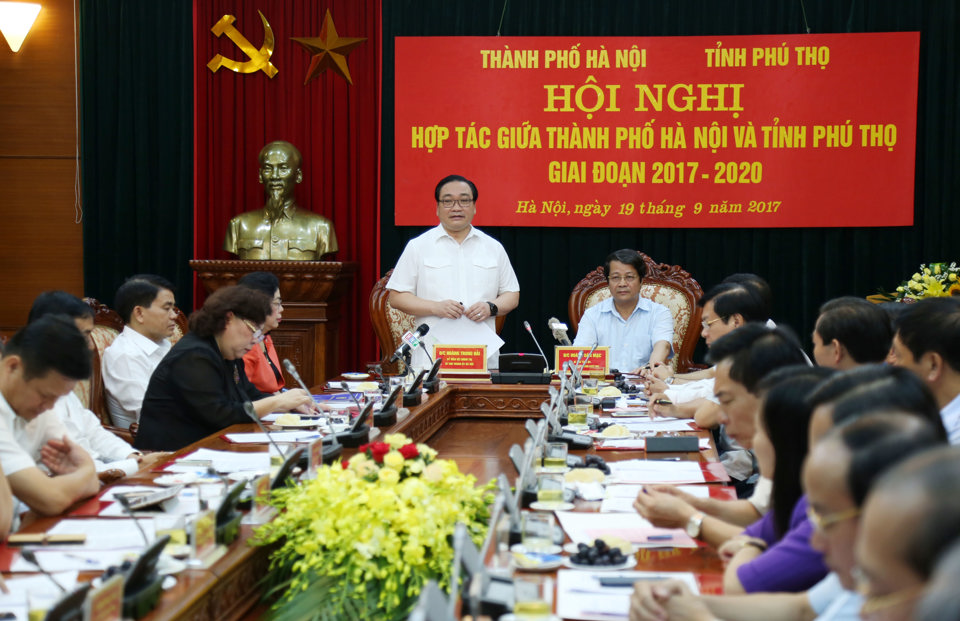 Hà Nội – Phú Thọ thúc đẩy hợp tác trên nhiều lĩnh vực - Ảnh 1