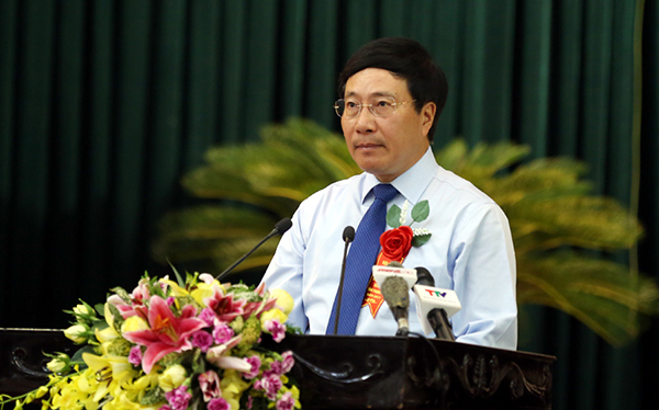 Phó Thủ tướng Phạm Bình Minh dự lễ tri ân người có công tỉnh Thanh Hóa - Ảnh 1