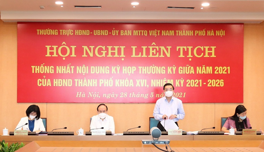 Chủ tịch HĐND TP Nguyễn Ngọc Tuấn: Các sở, ngành tham mưu trình nghị quyết riêng về phòng chống dịch Covid-19 tại kỳ họp giữa năm của HĐND TP - Ảnh 1