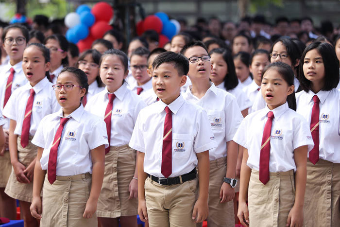 Hà Nội: Hơn 1,8 triệu học sinh náo nức dự lễ khai giảng năm học mới - Ảnh 12