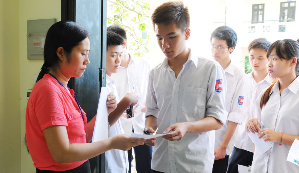 Kỳ thi tuyển sinh vào lớp 10 năm học 2017 – 2018 tại Hà Nội: Hoàn tất công tác chuẩn bị - Ảnh 1