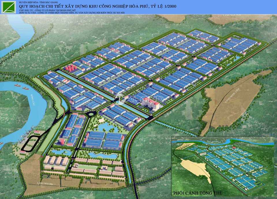 Bắc Giang: Duyệt nhiệm vụ điều chỉnh Quy hoạch chung xây dựng thị trấn Ngọc Thiện và Khu công nghiệp Hòa Phú - Ảnh 1