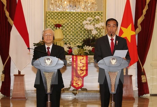 Tổng Bí thư Nguyễn Phú Trọng hội đàm với Tổng thống Joko Widodo - Ảnh 2