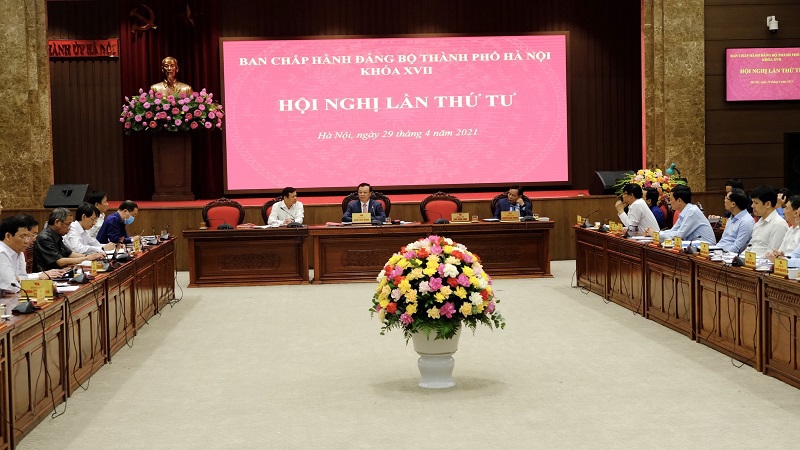 Hà Nội thảo luận Chương trình hành động thực hiện Nghị quyết Đại hội Đảng: Phát huy sự tham gia tích cực của mọi cán bộ, Nhân dân Thủ đô - Ảnh 1