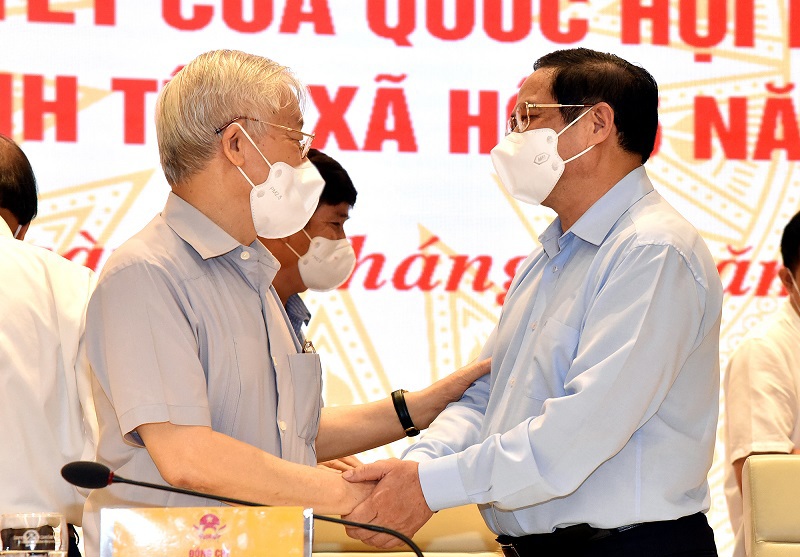 Tổng Bí thư Nguyễn Phú Trọng chỉ đạo những định hướng lớn, kỳ vọng và tin tưởng vào Chính phủ nhiệm kỳ 2021-2026 - Ảnh 1