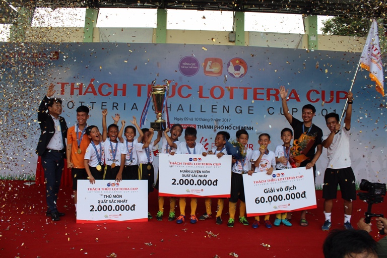 Kid Star vô địch “Thách thức Lotteria Cup 2017” - Ảnh 1