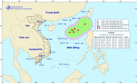 1 tháng, biển Đông hứng chịu 4 cơn bão, áp thấp nhiệt đới - Ảnh 1