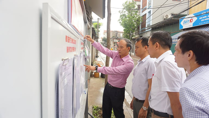 Huyện Gia Lâm tích cực chuẩn bị  cho ngày bầu cử - Ảnh 1