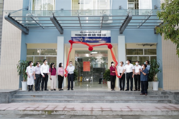 Trung tâm hồi sức tích cực tại Bắc Ninh do Sun Group tài trợ lắp đặt chính thức vận hành - Ảnh 1