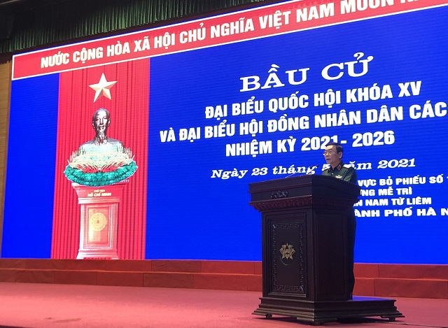 Hơn 5,4 triệu cử tri Thủ đô Hà Nội náo nức đi bầu cử đại biểu Quốc hội và HĐND các cấp nhiệm kỳ 2021 - 2026 - Ảnh 108