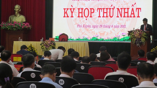 Phó Chủ tịch HĐND TP Hà Nội Phạm Quí Tiên: Các đại biểu HĐND huyện Phú Xuyên phải xứng đáng với sự tin cậy của cử tri - Ảnh 1