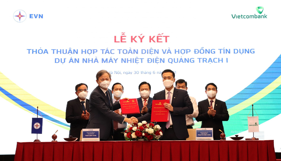 Bắt tay EVN, Vietcombank rót vốn vào Nhiệt điện Quảng Trạch 1 - Ảnh 1