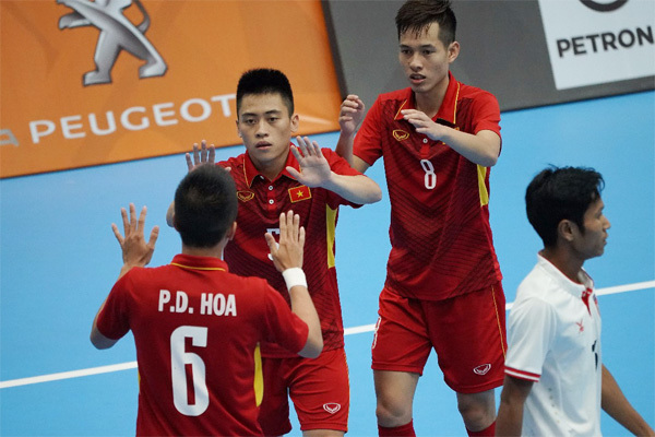 Tuyển futsal Việt Nam dễ dàng giành 3 điểm trọn vẹn - Ảnh 3