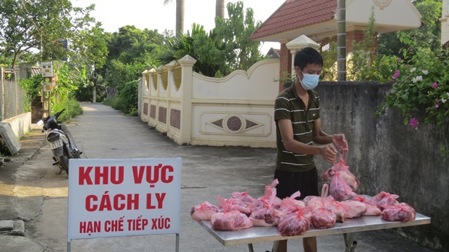 Huyện Thường Tín: 108 người dân xóm Trại, xã Ninh Sở yên tâm thực hiện cách ly y tế - Ảnh 4