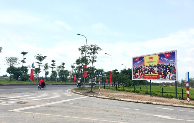 Huyện Mê Linh: Bảo đảm vệ sinh môi trường cho kỳ bầu cử đại biểu các cấp - Ảnh 1