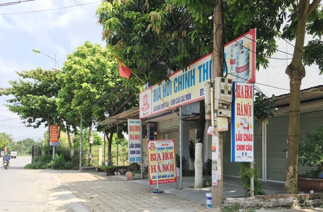 Huyện Mê Linh: Hàng loạt cơ sở kinh doanh ăn uống đóng cửa phòng dịch Covid-19 - Ảnh 1