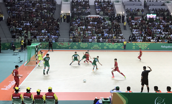 ĐT futsal Việt Nam giành chiến thắng trước chủ nhà Turkmenistan - Ảnh 1