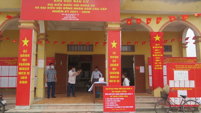 Cử tri huyện Phú Xuyên hân hoan, sẵn sàng cho ngày bầu cử - Ảnh 1