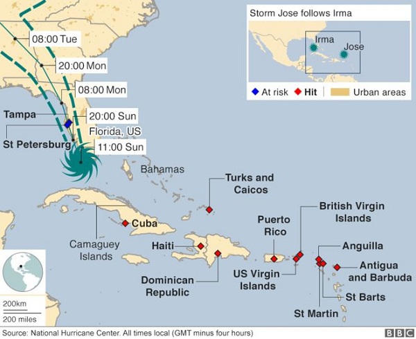 Thiệt hại vẫn nặng nề sau "dấu chân" bão Irma dù đã giảm cường độ - Ảnh 6