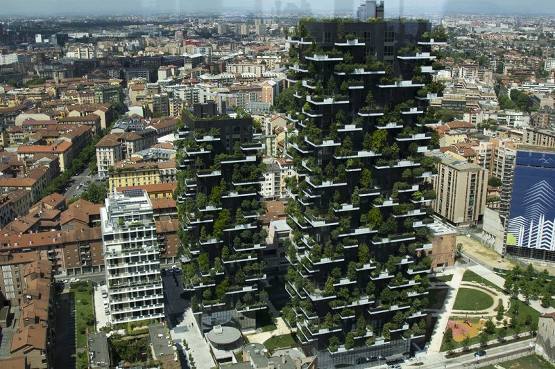 Thiết kế chung cư có 10.000 cây bao phủ ở Hà Lan - Ảnh 1