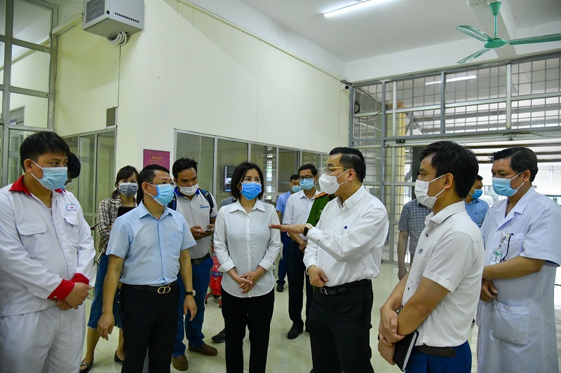 Hà Nội: Bệnh viện dã chiến Mê Linh sẵn sàng tiếp nhận 300 người cách ly - Ảnh 1