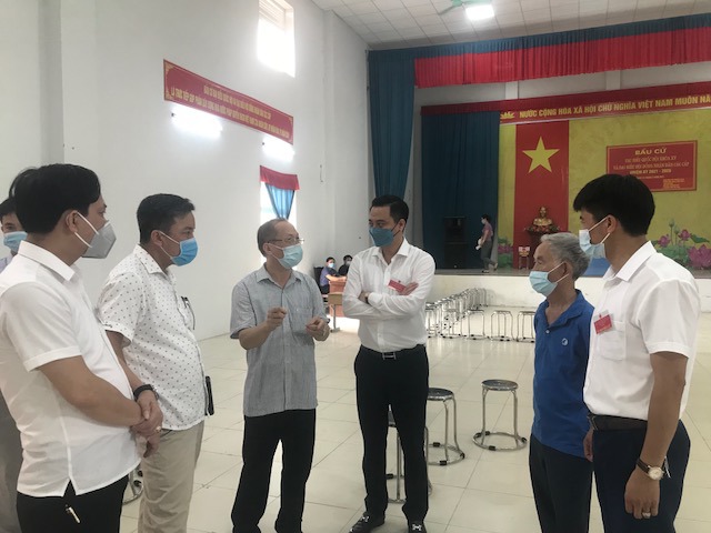 Gần 80% cử tri huyện Thanh Oai đã đi bỏ phiếu - Ảnh 1