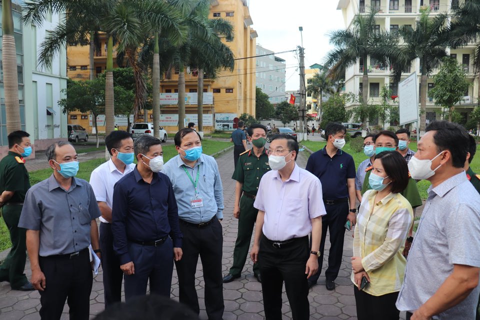 Chủ tịch UBND TP Hà Nội Chu Ngọc Anh: “Gia Lâm cần nâng mức độ phòng chống dịch Covid-19 cao hơn” - Ảnh 1