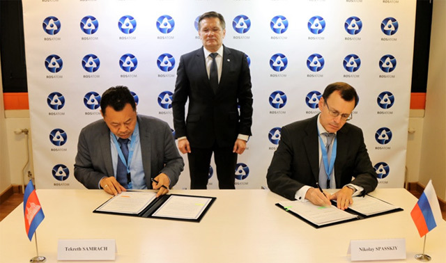 Nga và Campuchia ký thỏa thuận hợp tác sử dụng năng lượng hạt nhân vì mục đích hòa bình - Ảnh 1